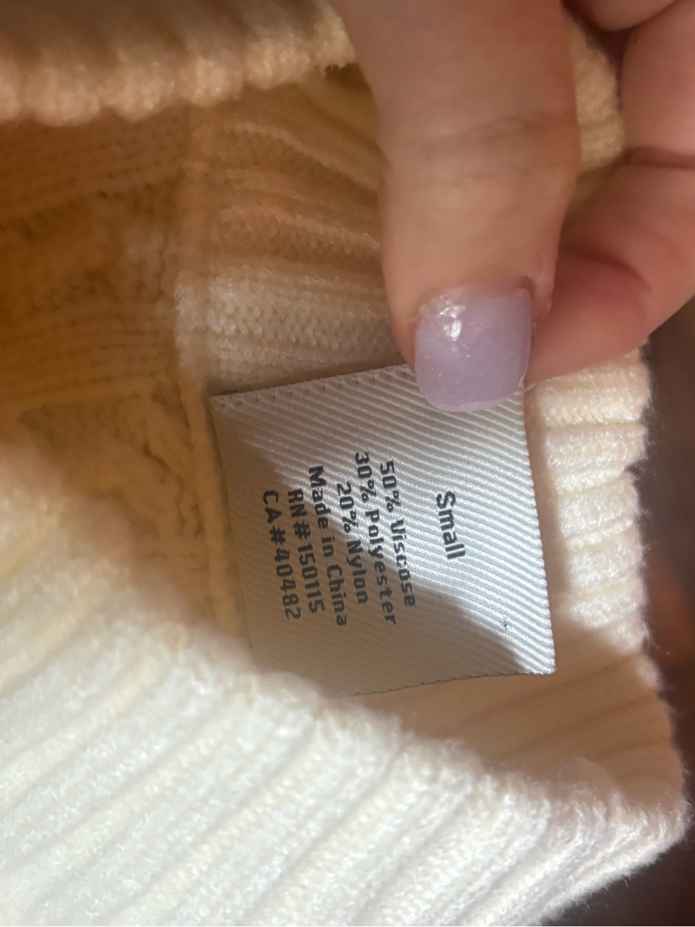 Varley Joilette Cable-knit Vest Cream Small - Picture 8 of 12